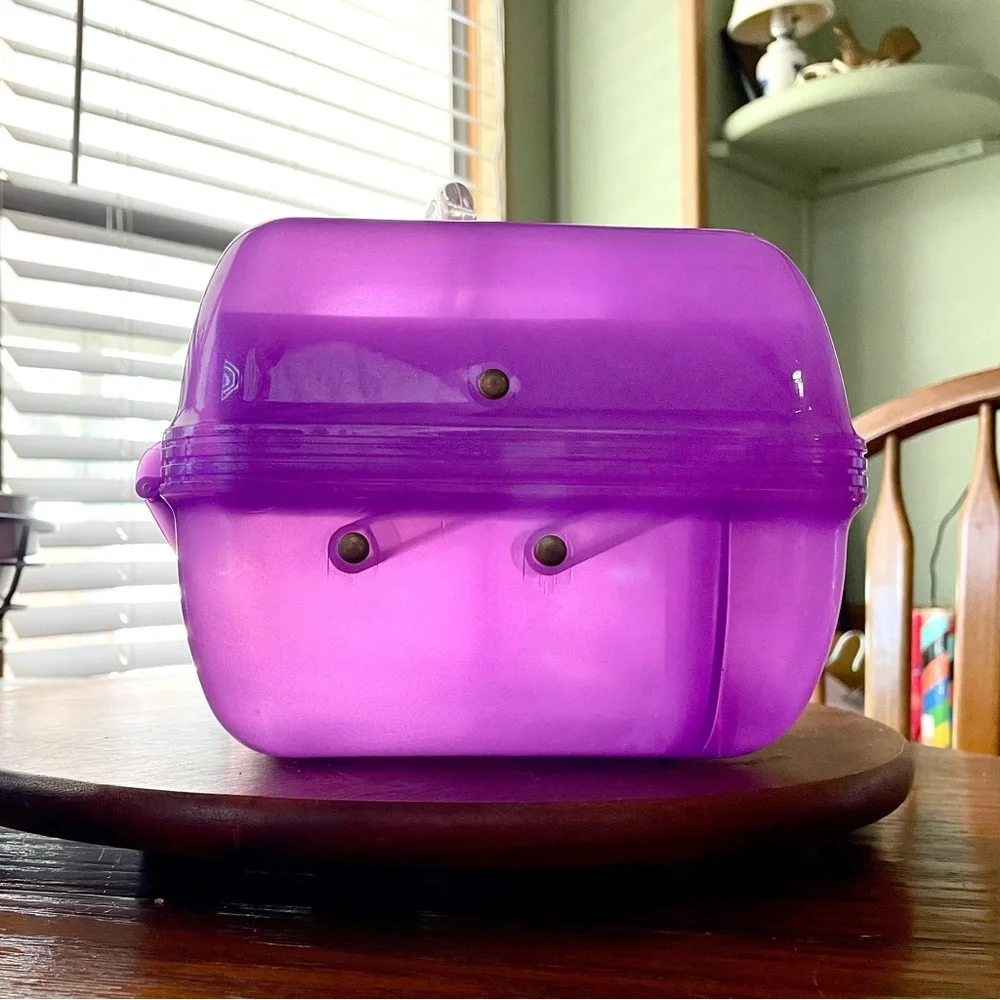 **VINTAGE** Caboodle Makeup Case Organizer - Color Collisions - 2622 - Purple